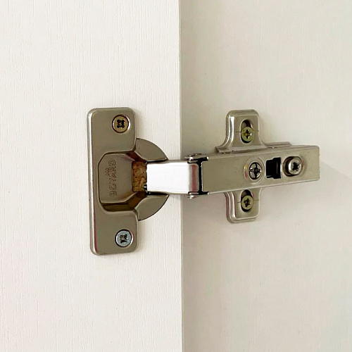 Антресоль двухдверная Зефир 118.01 белое дерево/белый (эмаль)