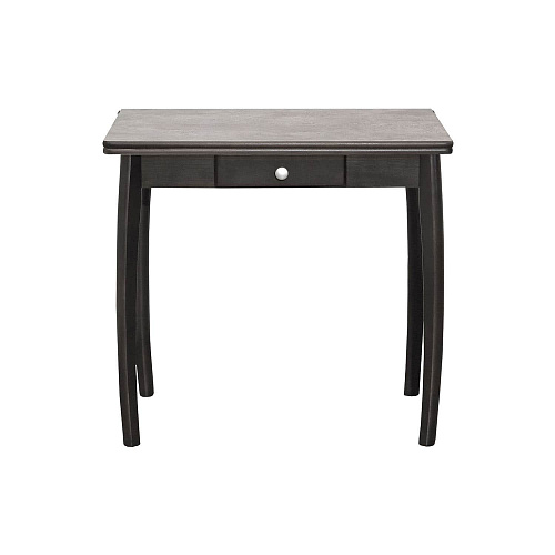 Стол обеденный раскладной нога бочонок Венге/Бетао матовый